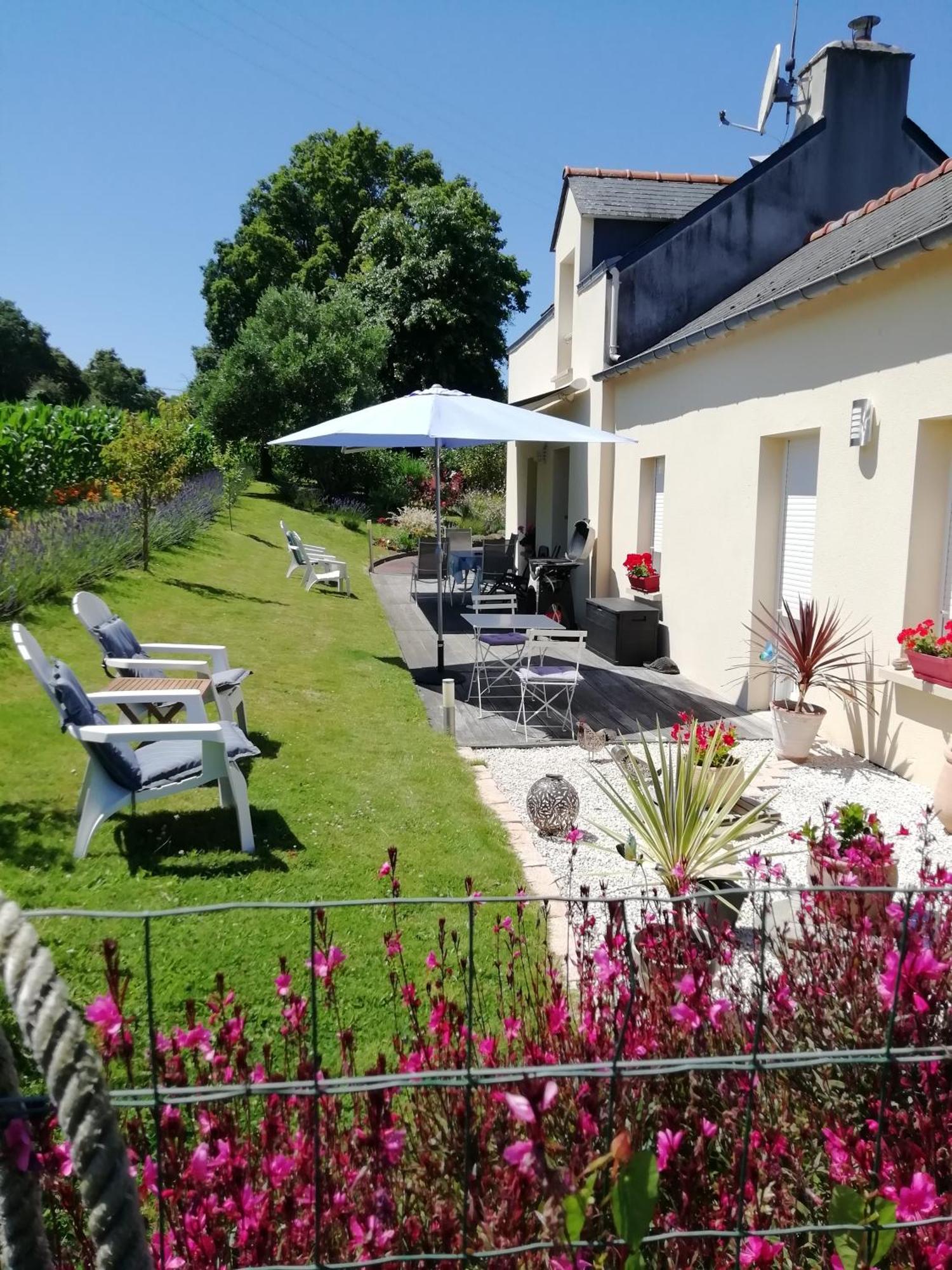 Bed and Breakfast Kerlan Béganne Exteriér fotografie